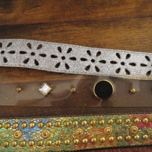 VTG Women's blingy Belt lot - 12 belts - B3 - Picture 6 of 8